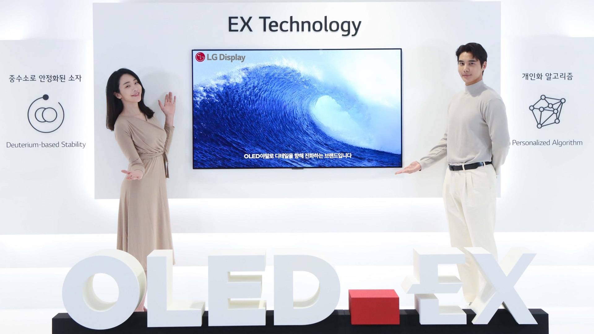 LG Display OLED EX technológia