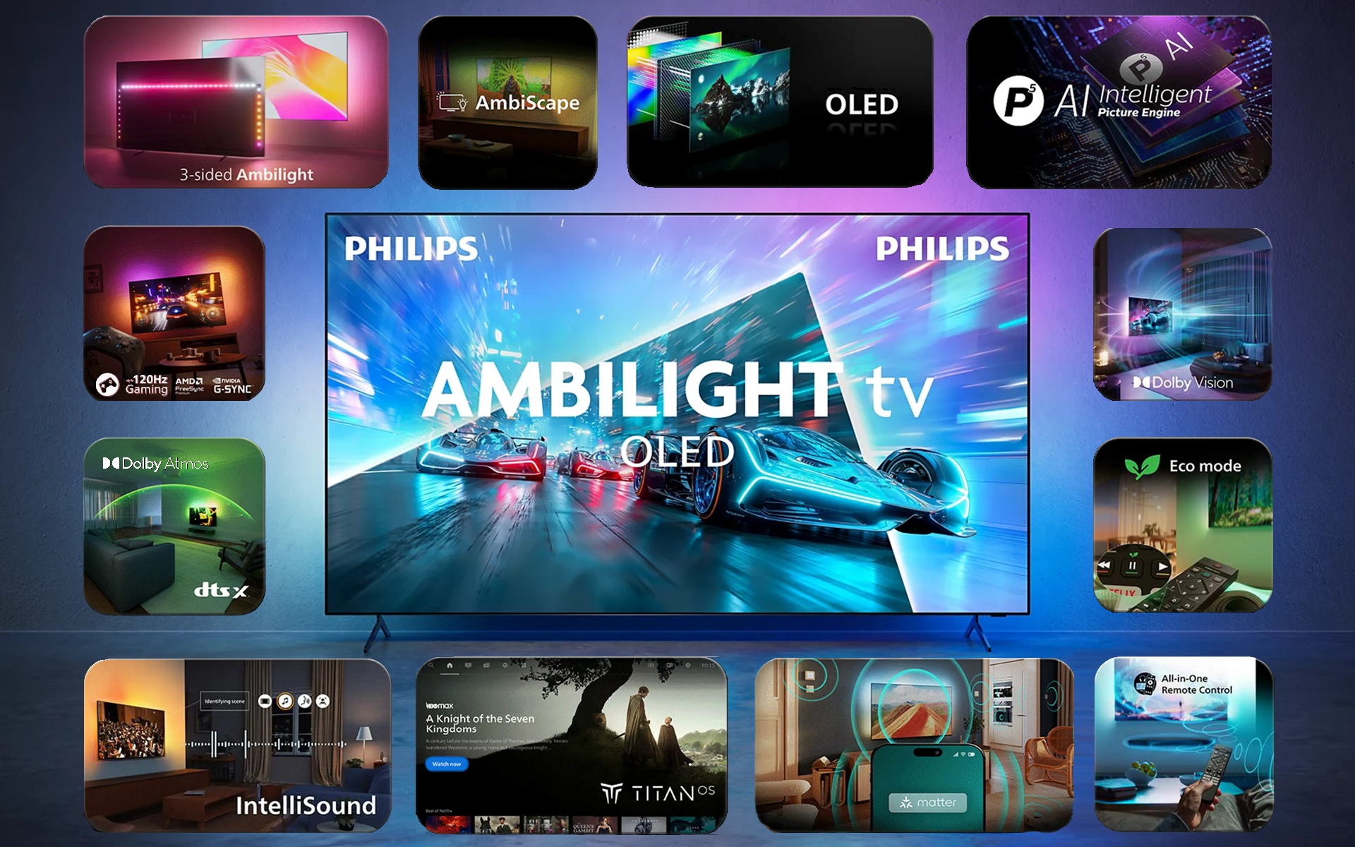 Philips OLED761 jellemzők