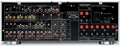Marantz SR7400 hátulról Marantz SR7400 hátulról