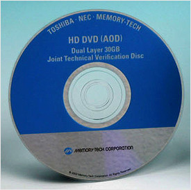 HD-DVD lemez 