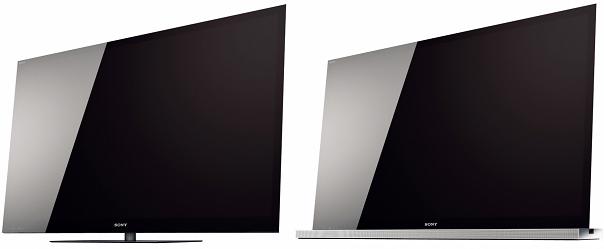 Sony BRAVIA NX810 jobbra az opcionális design állvánnyal