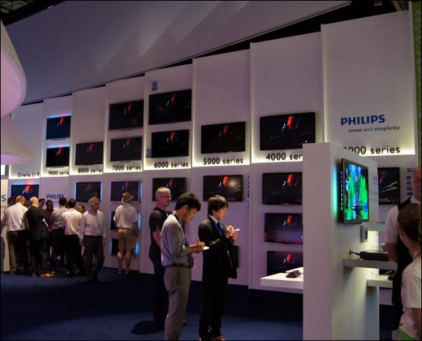 Philips TV-k az IFA 2011 kiálllításon