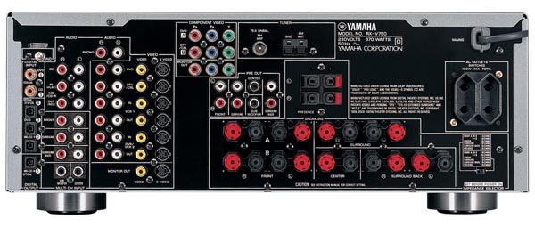 Yamaha RX-V750RDS hátlap Yamaha RX-V750RDS hátlap