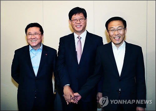 LG és Samsung vezetők megállapodása